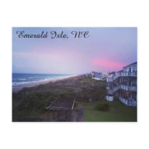 Sunset on the Beach Briefkaart