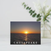 Sunset on the Chesapeake Briefkaart (Staand voorkant)