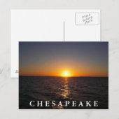 Sunset on the Chesapeake Briefkaart (Voorkant / Achterkant)