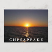 Sunset on the Chesapeake Briefkaart (Voorkant)