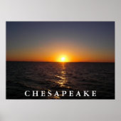 Sunset on the Chesapeake Poster (Voorkant)