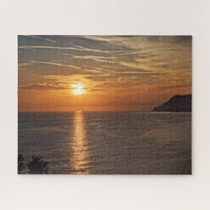 Sunset on the Cinque Terre, Italy - 16x20 - 520 pc Legpuzzel