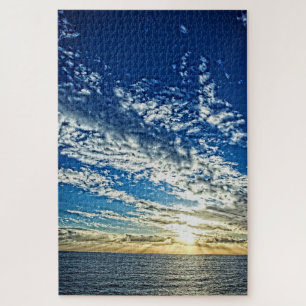 Sunset on the Cinque Terre Italy - 20x30 - 1014 pc Legpuzzel