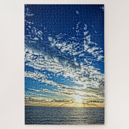 Sunset on the Cinque Terre Italy - 20x30 - 1014 pc Legpuzzel (Verticaal)