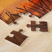 Sunset on the Everglades, van Gary Poling Legpuzzel (Zijkant)