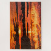 Sunset on the Everglades, van Gary Poling Legpuzzel (Verticaal)