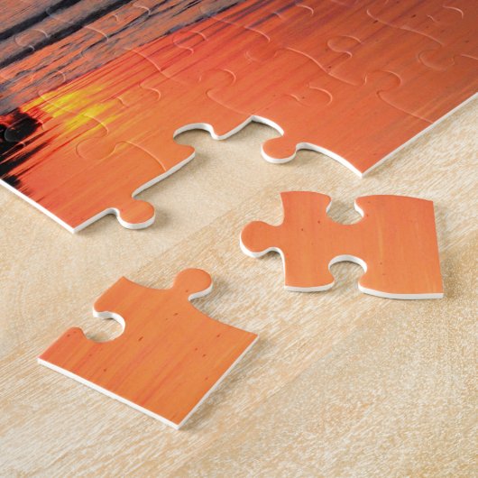 Sunset on the Irish Zee - 11x14 - 252 pcs Legpuzzel (Zijkant)