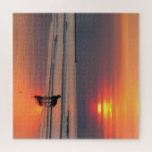 Sunset on the Irish Zee - 20x20 - 676 pcs Legpuzzel (Horizontaal)