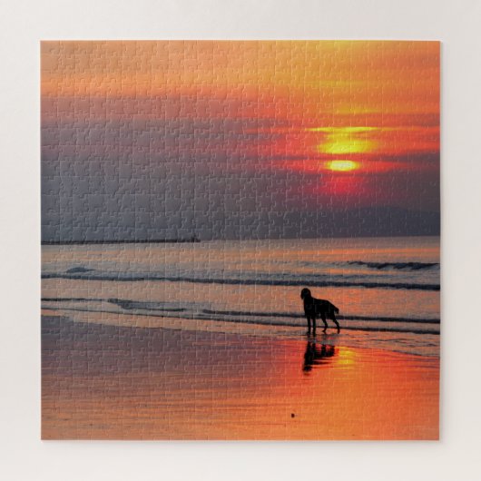 Sunset on the Irish Zee - 20x20 - 676 pcs Legpuzzel (Verticaal)