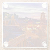 Sunset on the Kansas City Plaza Onderzetter (Achterkant)