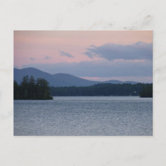 Sunset on the Lake 2 Briefkaart