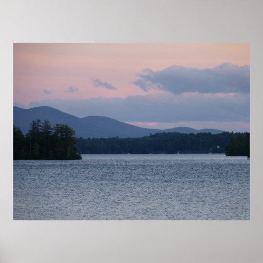 Sunset on the Lake 2 Poster (Voorkant)