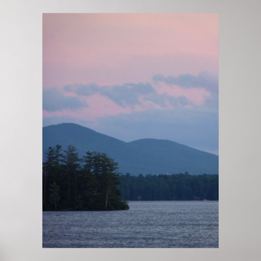 Sunset on the Lake 3 Poster (Voorkant)