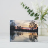 Sunset on the Lake Briefkaart (Staand voorkant)