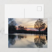 Sunset on the Lake Briefkaart (Voorkant / Achterkant)