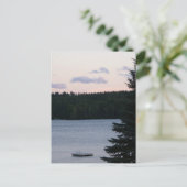 Sunset on the Lake Briefkaart (Staand voorkant)