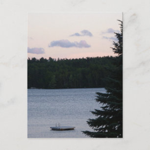 Sunset on the Lake Briefkaart