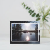 Sunset on the Lake Briefkaart (Staand voorkant)