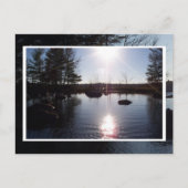 Sunset on the Lake Briefkaart (Voorkant)