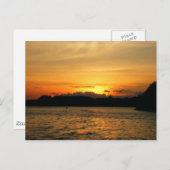 Sunset on the Lake Briefkaart (Voorkant / Achterkant)