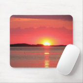 Sunset on the Lake mousepad Muismat (Met muis)