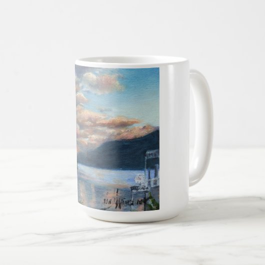 Sunset on the Locarno mok (Voorkant rechts)