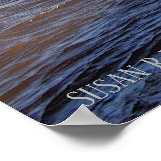 Sunset on the Mississippi River Poster (Hoek)