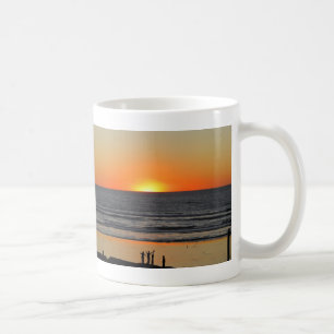 Sunset On The Ocean art foto koffiekopje mok