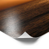 Sunset on the Ocean Beach, San Diego Foto Afdruk (Hoek)