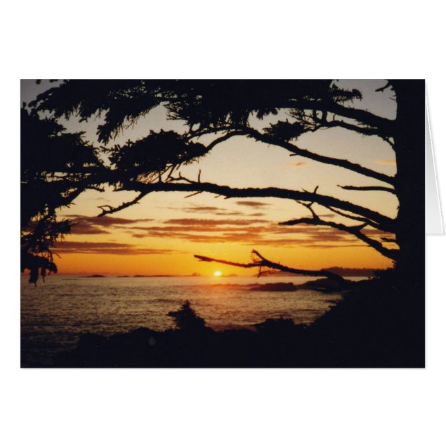 Sunset on the Pacific (Voorkant Horizontaal)