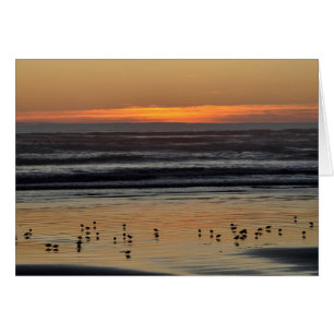 Sunset on the Pacific Ocean