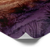 Sunset on the Prairie Waterverf Poster (Hoek)