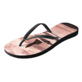 Sunset on the Reynisfjara black zandstrand, IJslan Teenslippers (Schuin)