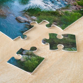 Sunset on the River in Zion, Utah Legpuzzel (Zijkant)