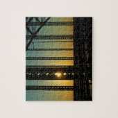 Sunset on the Robert Moses Bridge Long Island NY Legpuzzel (Verticaal)