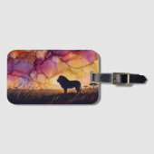 Sunset on the Savanna Bagagelabel (Voorkant (horizontaal))