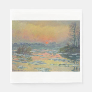 Sunset on the Seine in Winter (Claude Monet) Servet