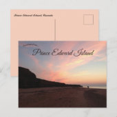 Sunset on the Shores of Prince Edward Island Briefkaart (Voorkant / Achterkant)