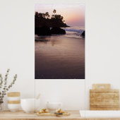 Sunset on the strand at The Gambia Poster (Keuken)