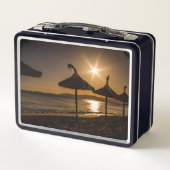 Sunset on the strand, Mallorca, Spanje (Achterkant)