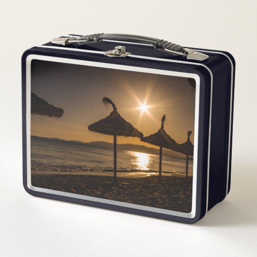 Sunset on the strand, Mallorca, Spanje (Voorkant)