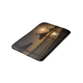 Sunset on the strand, Mallorca, Spanje Badmat (Gekanteld)