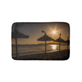 Sunset on the strand, Mallorca, Spanje Badmat (Voorkant)