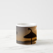 Sunset on the strand, Mallorca, Spanje Espresso Kop (Voorkant)