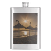 Sunset on the strand, Mallorca, Spanje Flacon (Voorkant)