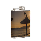 Sunset on the strand, Mallorca, Spanje Heupfles (Rechts)