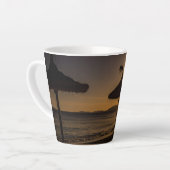 Sunset on the strand, Mallorca, Spanje Latte Mok (Linkerhoek)