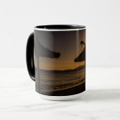 Sunset on the strand, Mallorca, Spanje Mok (Voorkant links)