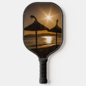 Sunset on the strand, Mallorca, Spanje Pickleball Paddle (Voorkant)