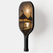 Sunset on the strand, Mallorca, Spanje Pickleball Paddle (Links)